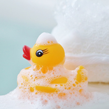 お風呂場のアヒルさん